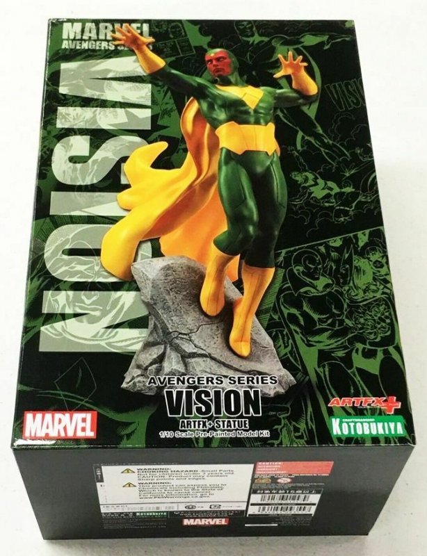 Marvel Avengers Vision Artfx+ Statue - New!