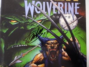 Hulk/Wolverine: 6 Hours #1 (2003) Signed by STAN LEE! w/coa! VF+ Condition!