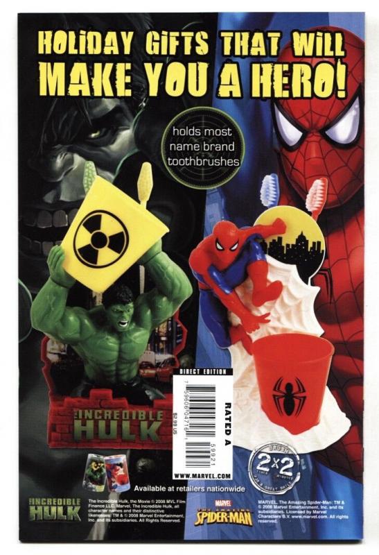 AMAZING SPIDER-MAN #599-Nixon variant cover-2009 NM-