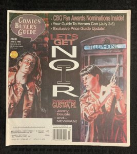 1998 COMICS BUYERS GUIDE Magazine #1281 FN+ 6.5 Let's Get Noir / Johnny Double