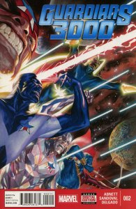 Guardians 3000 #2 VF ; Marvel | Alex Ross Dan Abnett