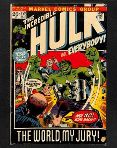 The Incredible Hulk #153 (1972)