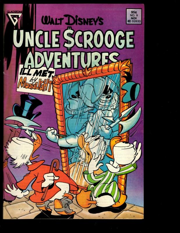 Lot Of 15 Comics Uncle Scrooge's Adventures # 1 2 3 4 5 6 7 (3) 8 (2) 9 (2)  WS4