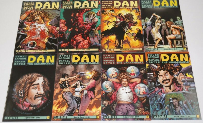 Dan the Unharmable #1-12 VF/NM complete series - david lapham - rafael ortiz set