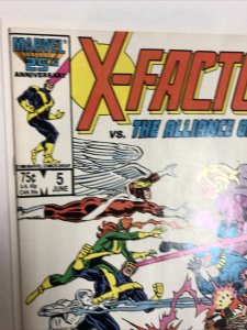 X-Factor (1986) # 6 (F/VF) | 1st Cameo Appearance Of Apocalypse !