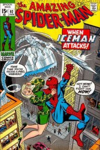 Amazing Spider-Man (1963 series)  #92, Fine (Stock photo)
