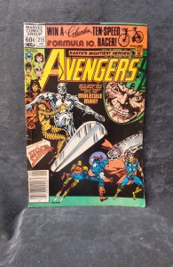 The Avengers #215 Direct Edition (1982)