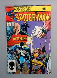 Web of Spider-Man #29, Wolverine Marvel, 1987