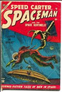 Spaceman #2 1953-Atlas- Joe Maneely- Speed Carter-pre-code sci-fi-VG-