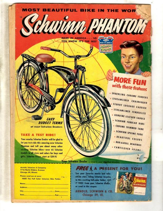 Walt Disney's Comics & Stories # 193 GD Dell Silver Age Comic Book Donald JL19