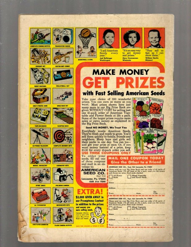 Aquaman # 44 VG/FN DC Silver Age Comic Book Justice League Batman Flash J450