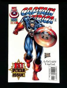 Captain America (1996) #1 1st Rikki Barnes!
