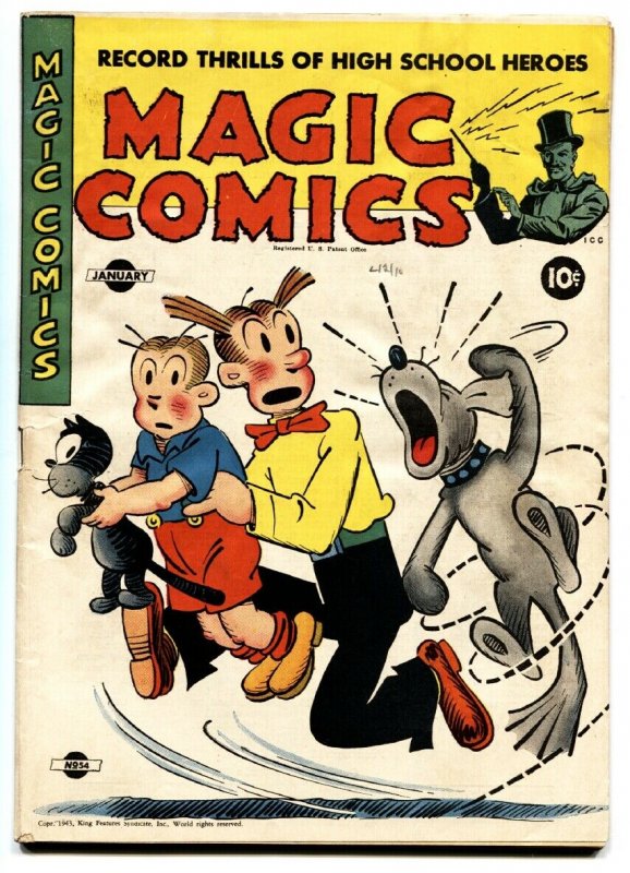 Magic  #54 1944-David McKay-Blondie-Lone Ranger-Mandrake