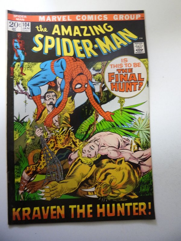 The Amazing Spider-Man #104 (1972) VG Condition