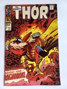 Mighty Thor #157 - Kirby - 1968 - FN/VF