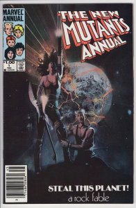 NEW MUTANTS ANNUAL #1 - 7.0 - WP