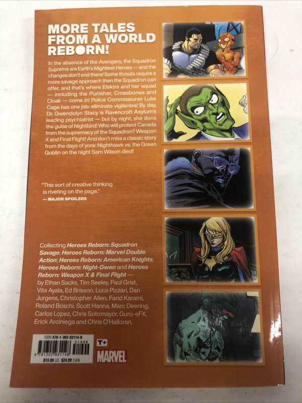 America’s Mightiest Heroes: Heroes Reborn (2021) TPB Companion Vol # 2 Sacks