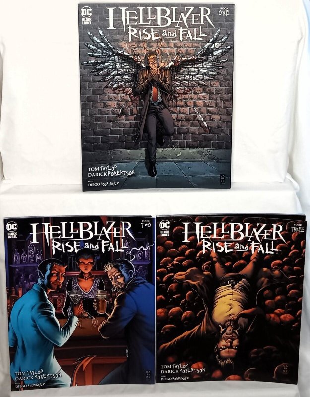 HELLBLAZER Rise and Fall #1 - 3 Darick Robertson Regular Cover A DC Black Label