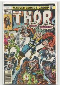 Thor #257 (1977) Thor