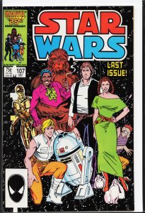 Star Wars #107 (1986) Star Wars