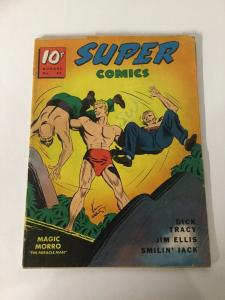 Super Comics 27 Gd/Vg Good Very Good 3.0 Top Staple Detached Whitman