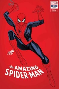 Amazing Spider-Man #21 Nakayama Color Block Red