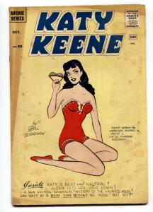 Katy Keene #55 1960- Bill Woggon- comic book-Katy Beatnik