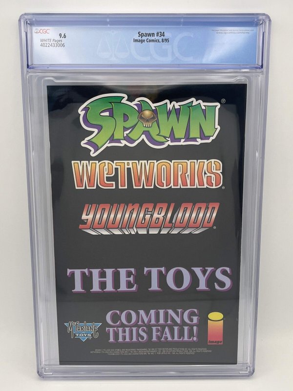 Spawn (1995) #34 - CGC 9.6 - Violator appearance