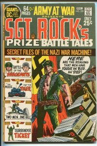 OUR ARMY AT WAR #229 1971-DC-SGT ROCK'S PRIZE BATTLE TALES- GIANT ISSUE--vf/nm