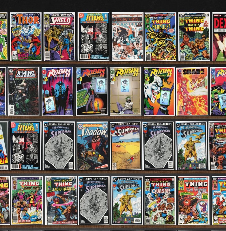 Huge Lot 140+ Comics with Marvel Two In One, Ronin & More!