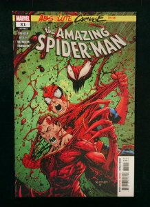Amazing Spider-Man #31 NM Absolute Carnage Tie-In, Marvel, 2019