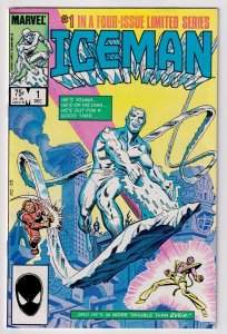 Iceman #1, 2, 3, 4 Limited Series complete set (1985)