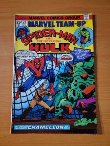 Marvel Team-Up #27 ~ VERY FINE VF ~ 1974 Marvel Comics