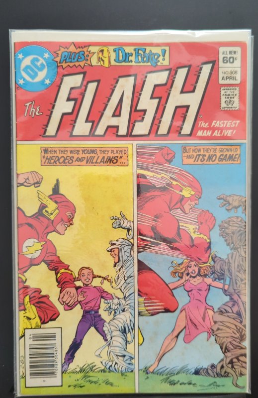 The Flash #308 Newsstand Edition (1982)