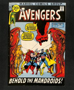 Avengers #94 Neal Adams!