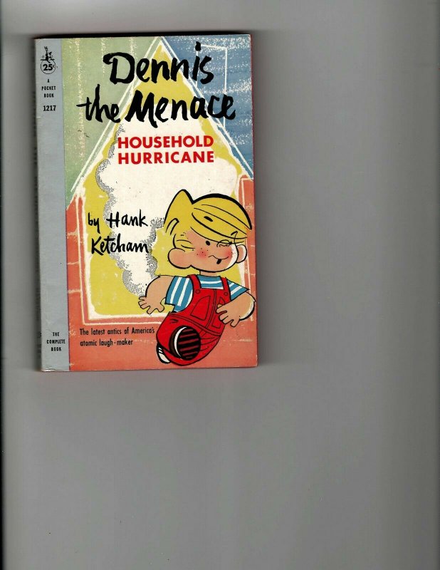 5 Dennis the Menace Books Household Hurricane Teacher Babysitters Guide + JK17