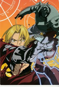 Full Metal Alchemist Collectible Post Card  Based on the hit Anime series !