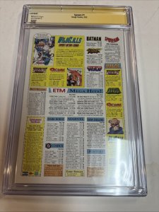 Spawn (1992) # 1 (CGC 9.8 SS) Signed & Sketch Ken Stacy * 1st Full App