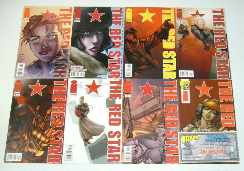 Red Star #½ & 1-9 VF/NM complete series + annual + 7.5 - image comics set lot 