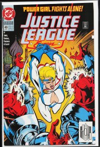 Justice League Europe #49 (1993) Power Girl