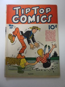 Tip Top Comics #17 (1937) GD+ condition cover detached