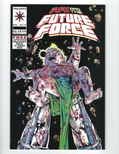 Rai and the Future Force 21 22 23 LOT Valiant comic. #21 FN. 22 FN/VF .23 VF/NM