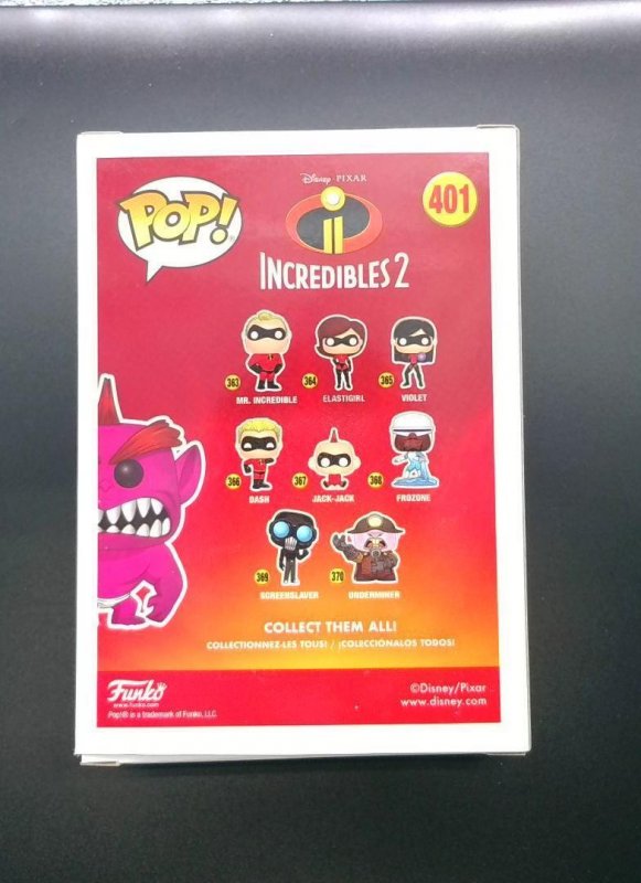 Funko Pop! Monster Jack-Jack #401, Incredibles 2, LE