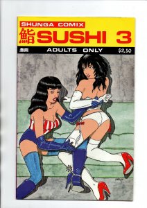 Sushi #3 - Shunga Comix - 1990 - (-NM)