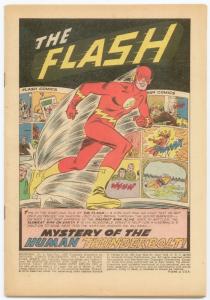 Showcase #4 VERY NICE COVERLESS Origin & 1st app Flash, 1st Silver Age comic!
