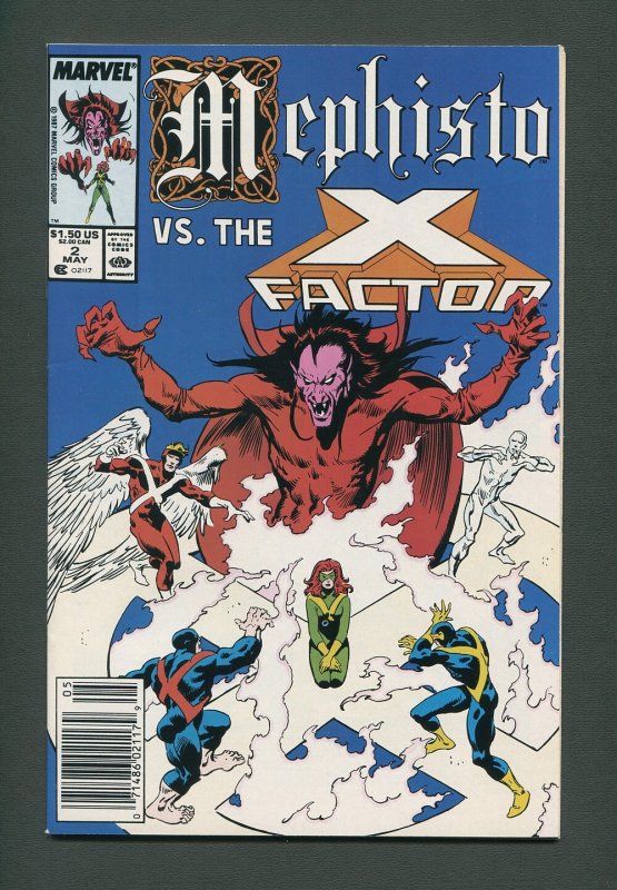 Mephisto #2   /  9.2 NM-  /  Newsstand  May 1987