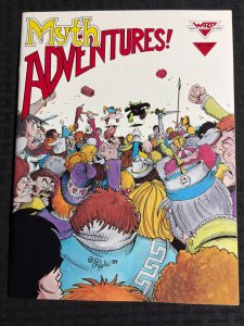 1984 MYTH ADVENTURES #4 FVF 7.0 Warp Graphics