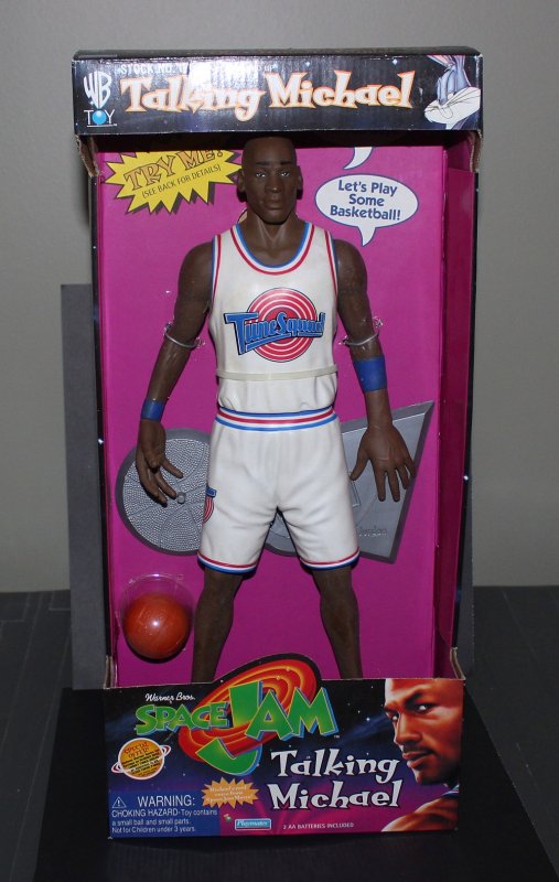 Space Jam 16' Talking Michael Jordan Figure MINT 1996