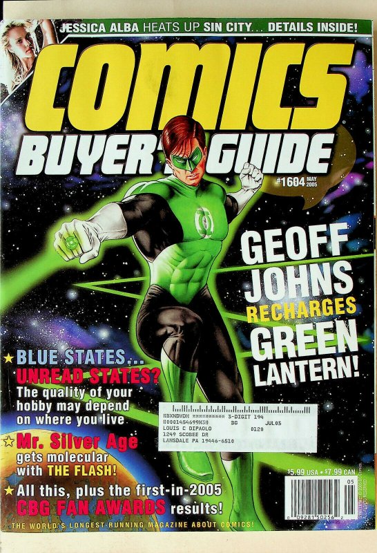 Comic Buyer's Guide #1604 May 2005 - Krause Publications 