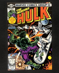 Incredible Hulk (1962) #250 Silver Surfer!